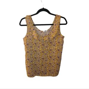 2/$25 GAP Sleeveless‎ Floral Top